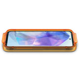 Samsung Galaxy A35 (5G) Spigen AlignMaster Glass tR Screen Protection - 2 pcs - Case Friendly - Transparent