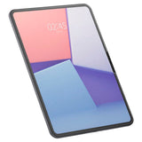 iPad Pro 11" (2024) Spigen Paper Touch EZ Fit Glas.tR Screen Protection - Case Friendly - Transparent