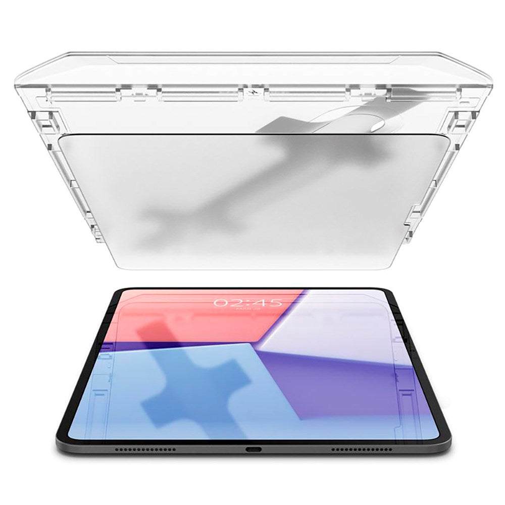 iPad Pro 13" (2024) Spigen Paper Touch EZ Fit Glas.tR Screen Protection - Case Friendly - Transparent