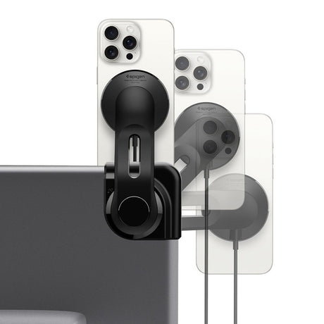 Spigen TapLock Phone Holder for Tesla S / 3 / X / Y / Cybertruck - MagSafe Compatible - Black