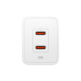 Spigen 47W Wall Charger with 2x USB-C - White