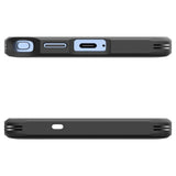 Samsung Galaxy S25 Ultra Spigen Tough Armor Hybrid Case with Kickstand - MagSafe Compatible - Black