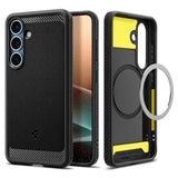 Spigen Samsung Galaxy S25+ (Plus) Rugged Armor MagSafe Case - Black