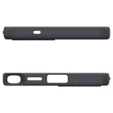 Spigen Silicone MagSafe Case for Samsung Galaxy S25 Ultra - Black