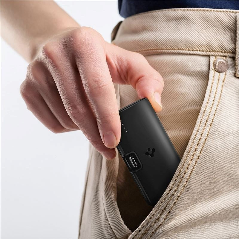 Spigen Power Bank 5.000mAh - 22.5W - USB-C - Standing Function - Black