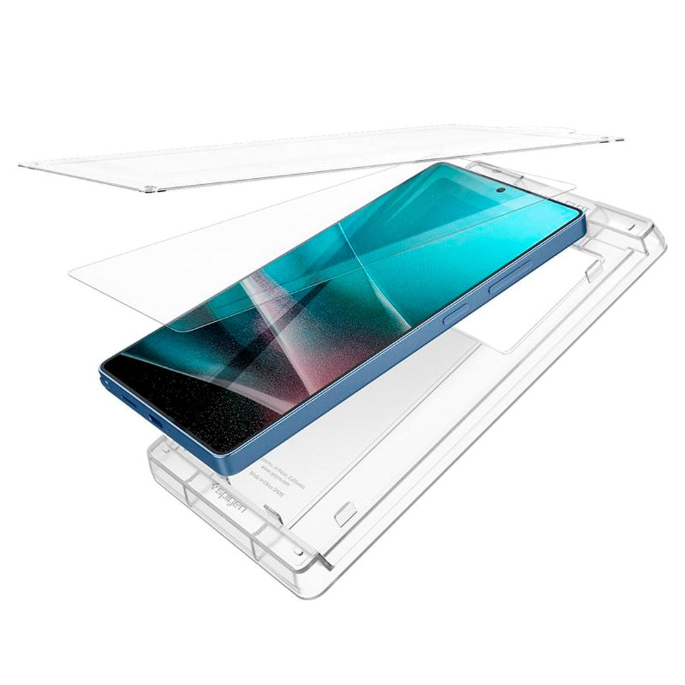 Samsung Galaxy S25 Ultra Spigen EliteShield EZ Fit Screen Protector Film - Transparent