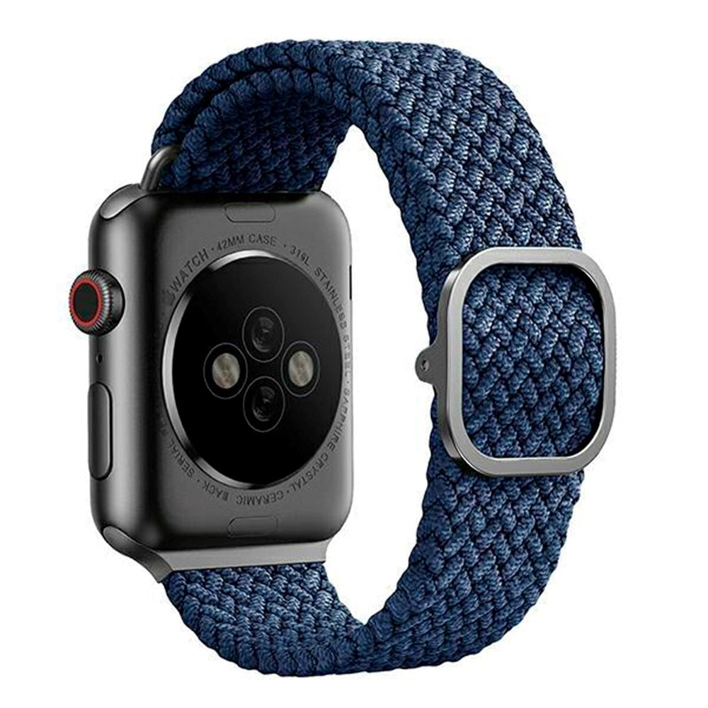 Apple Watch (38/40/SE/41/42mm) UNIQ Aspen Braided Fabric Strap - Blue