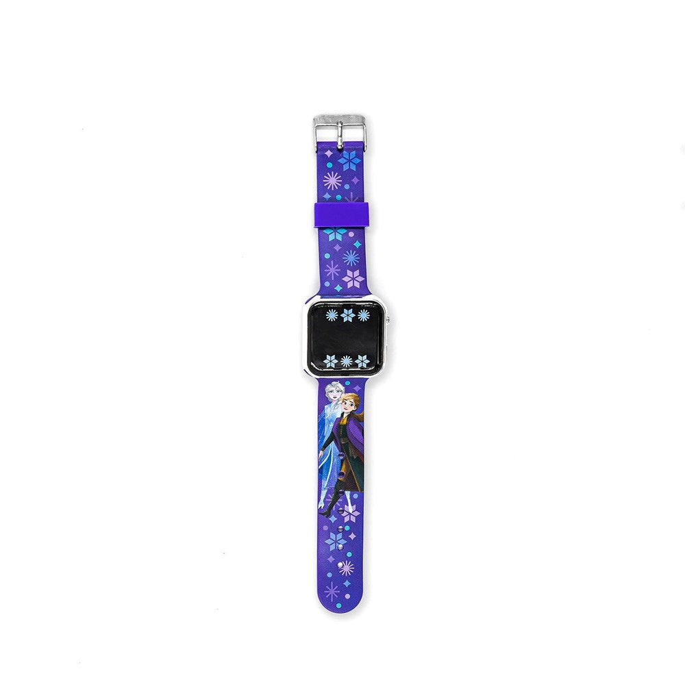 Accutime LED Watch for Kids with Adjustable Strap - Frozen