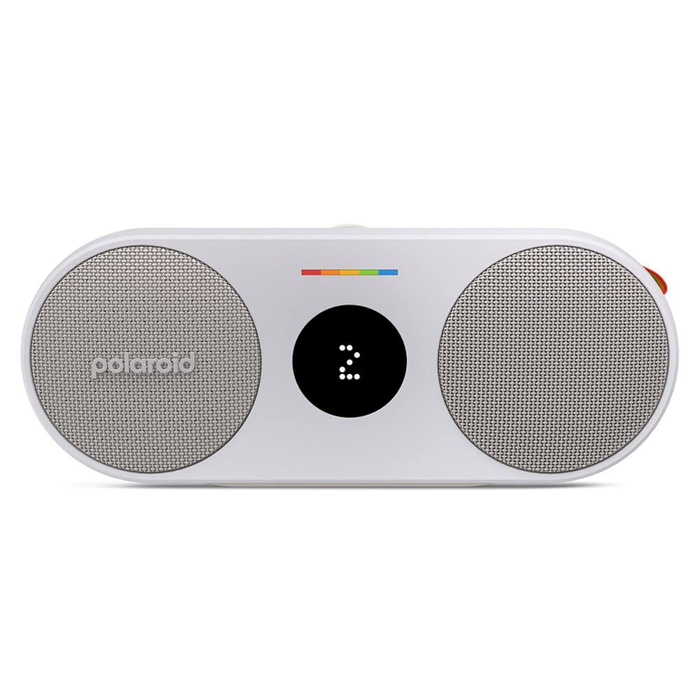 Polaroid Player P2 Portable Bluetooth Speaker - White / Grey