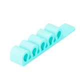 Silicone Office Cable Organizer - Turquoise