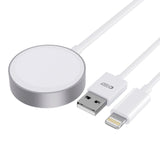 Tech-Protect Ultraboost Charging Cable for Apple Watch (2.5W) & iPhone (12W) - 1.5m - White