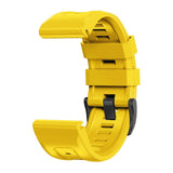 Universal Garmin 26mm Iconband Tech-Protect Line Silicone Strap - Yellow