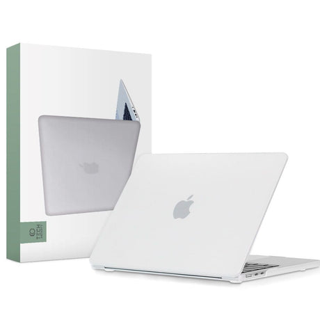 MacBook Air 13 M2/M3 (2022-2024) - Tech-Protect Smartshell Case - Matte Clear