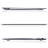 MacBook Air 13 M2/M3 (2022-2024) - Tech-Protect Smartshell Case - Matte Clear