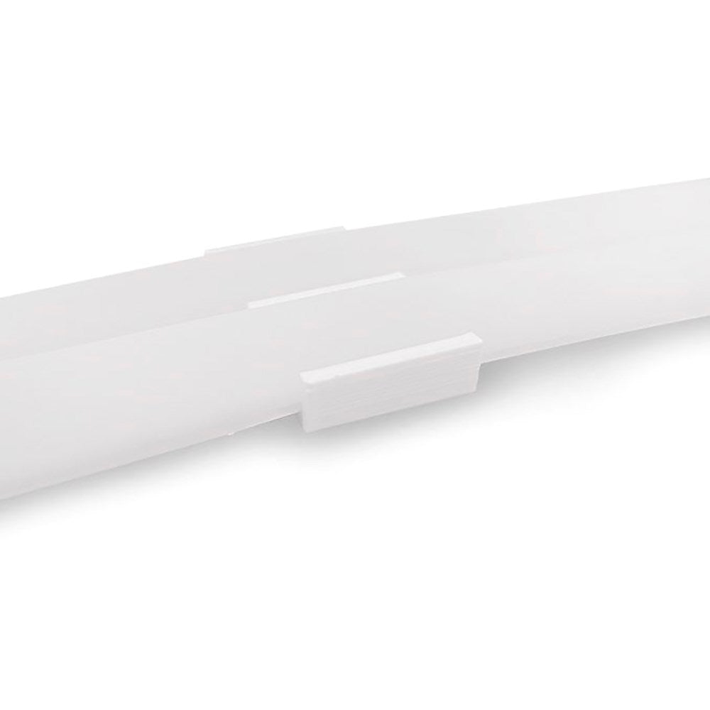 Light Solutions - Double Bracket for Philips Hue LightStrip V4 & Gradient - 10 pcs. - White