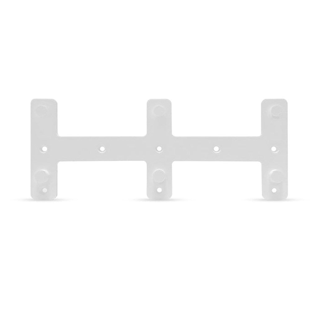 Light Solutions - Invisible Wall Bracket for 3x Philips Hue Bridge 2.1 - White