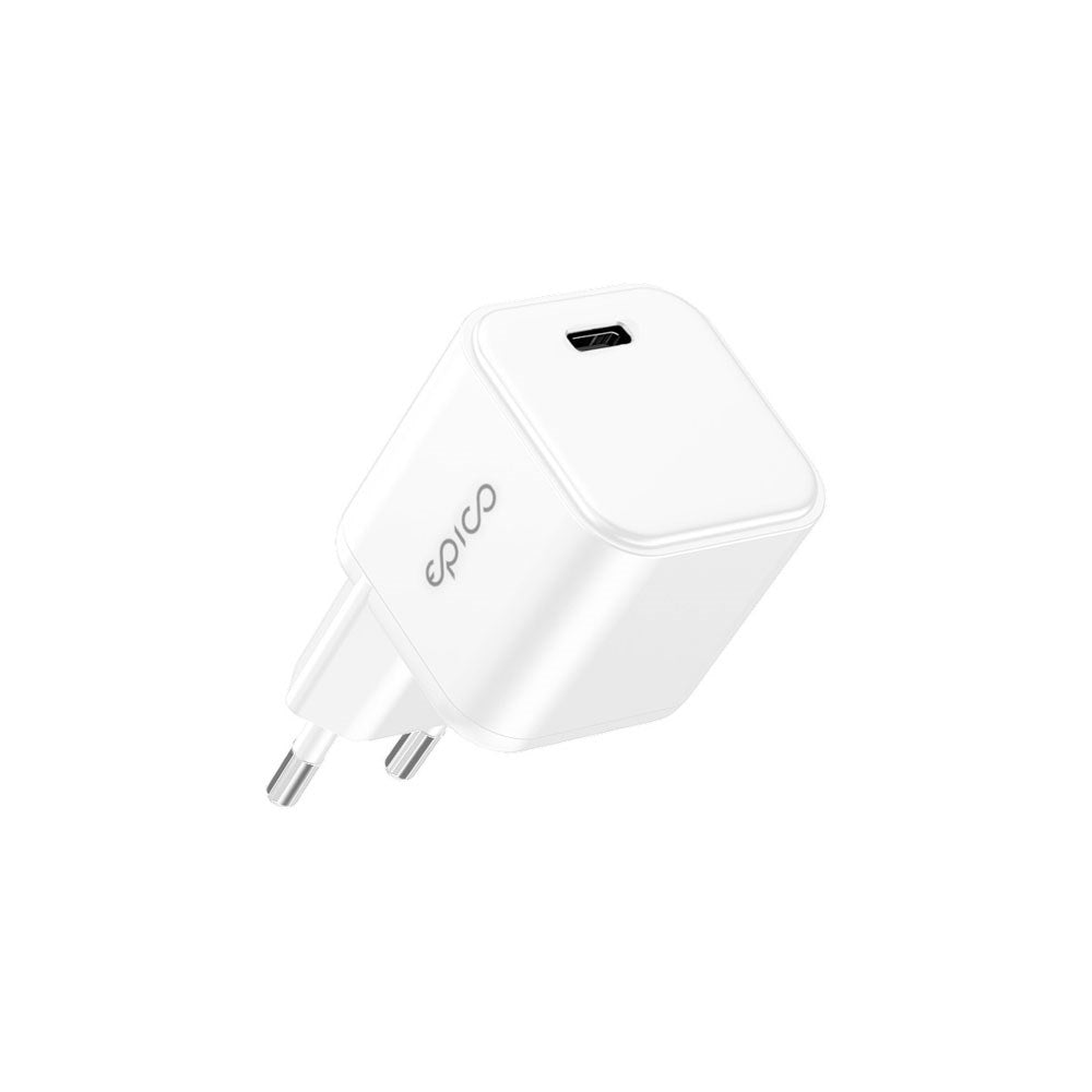 Epico UltraBoost Micro 100W Wall Charger with USB-C - White