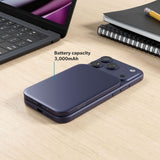 Epico UltraPack Slim 3,000mAh Wireless Powerbank - MagSafe / Qi2 Compatible - Silver