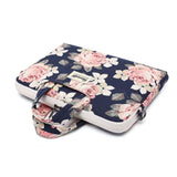 Canvaslife Briefcase Bag For MacBook / PC 15-16" - Navy Rose