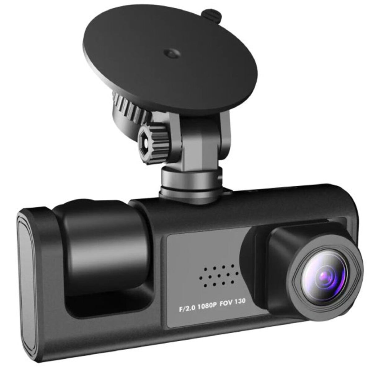Denver CCW-2745 Wi-Fi Dash Cam with Dual Camera - Black