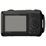 Denver WDC-4833Y 4K Waterproof Action Camera with Dual Screen - Yellow