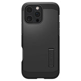 iPhone 16 Pro Max Spigen Tough Armor Case w. Kickstand  - MagSafe Compatible - Black