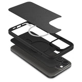 iPhone 16 Pro Spigen Cyrill Kajuk Mag Hybrid Case - MagSafe Compatible - Black