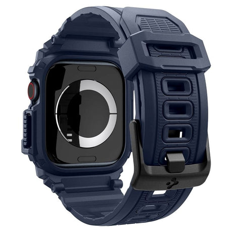 Spigen Rugged Armor Pro Apple Watch (38/40/SE/41/42mm) Strap with Cover - Blue