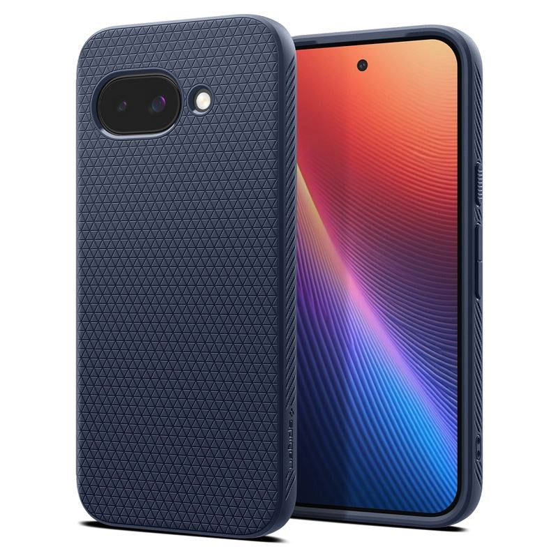 Google Pixel 9a Spigen Liquid Air - Flexible Plastic Case - Blue