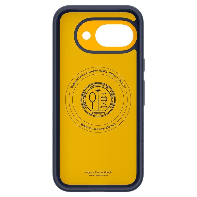 Google Pixel 9a Spigen Nano Pop Case - MagSafe Compatible - Blue / Yellow