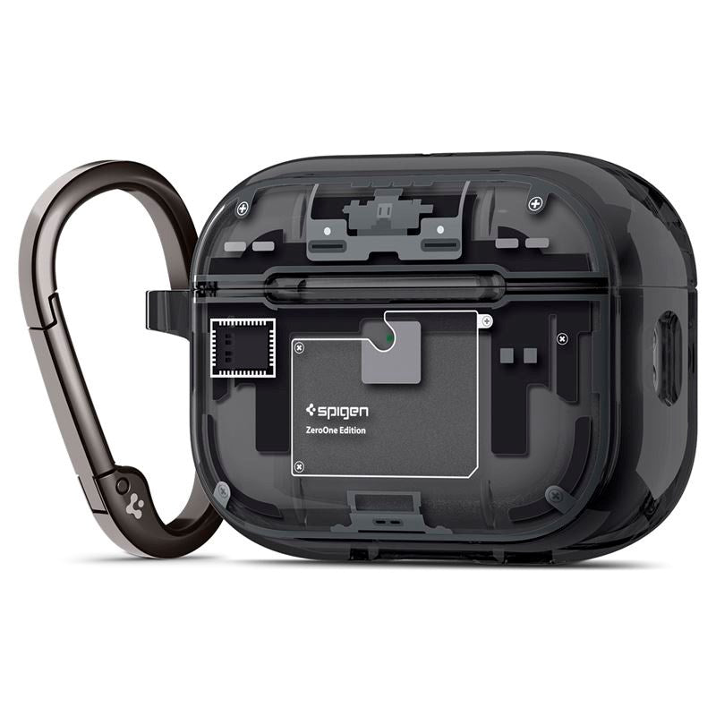 Apple AirPods Pro (3rd Gen.) Spigen Ultra Hybrid Case - MagSafe Compatible - Black