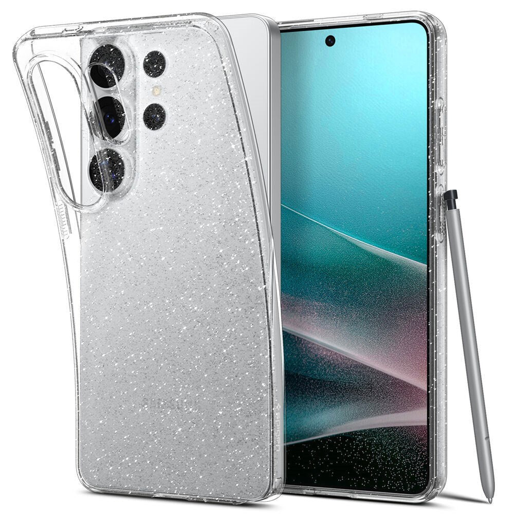 Samsung Galaxy S26 Ultra Spigen Liquid Crystal Glitter Case - Transparent