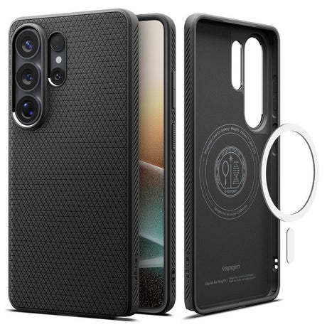 Samsung Galaxy S26 Ultra Spigen Liquid Air Case - MagSafe Compatible - Black