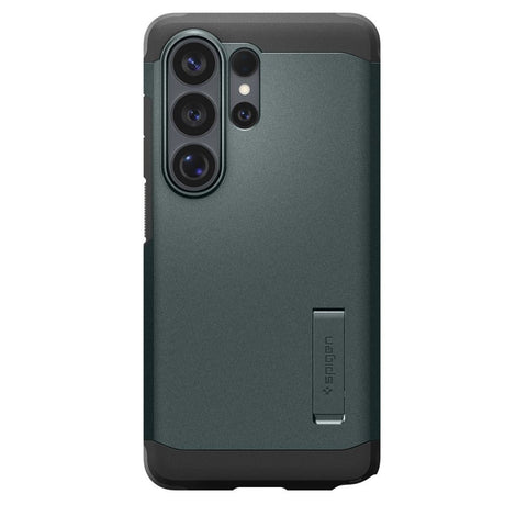 Samsung Galaxy S26 Ultra Spigen Tough Armor Hybrid Case with Kickstand - MagSafe Compatible - Green