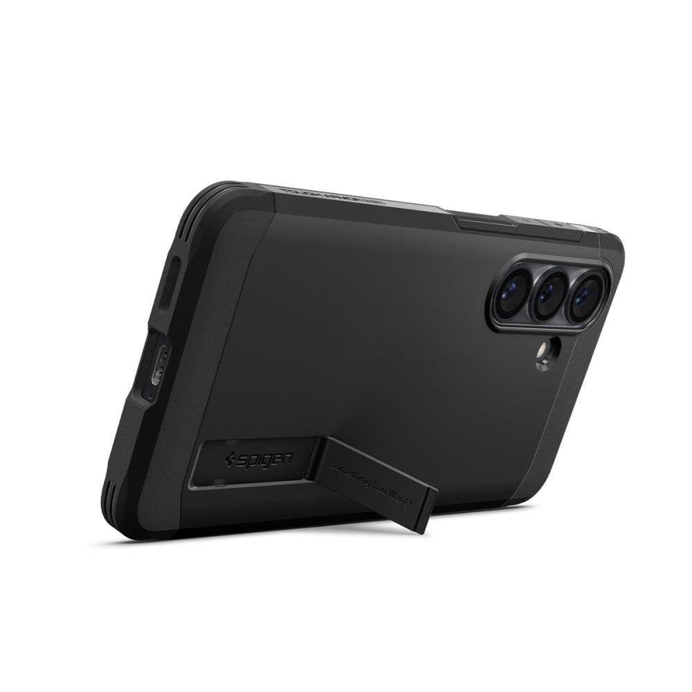 Samsung Galaxy S26+ (Plus) Spigen Tough Armor Hybrid Case with Kickstand - MagSafe Compatible - Black