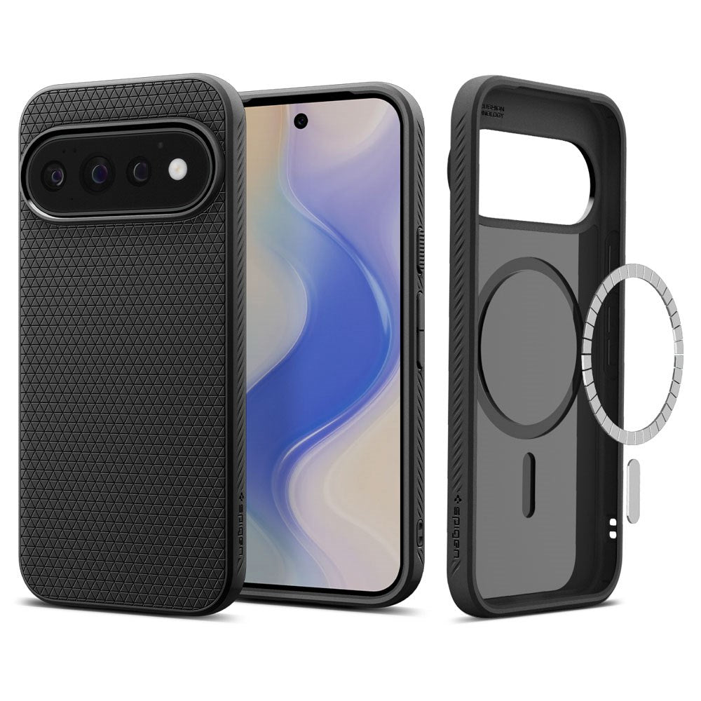 Google Pixel 11 Pro Spigen Liquid Air Case - MagSafe Compatible - Black