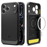 iPhone 18 Pro Max / 17 Pro Max Spigen Rugged Armor Case - MagSafe Compatible - Black