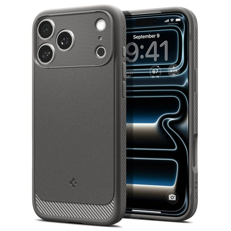 iPhone 18 Pro Max / 17 Pro Max Spigen Rugged Armor Case - MagSafe Compatible - Grey