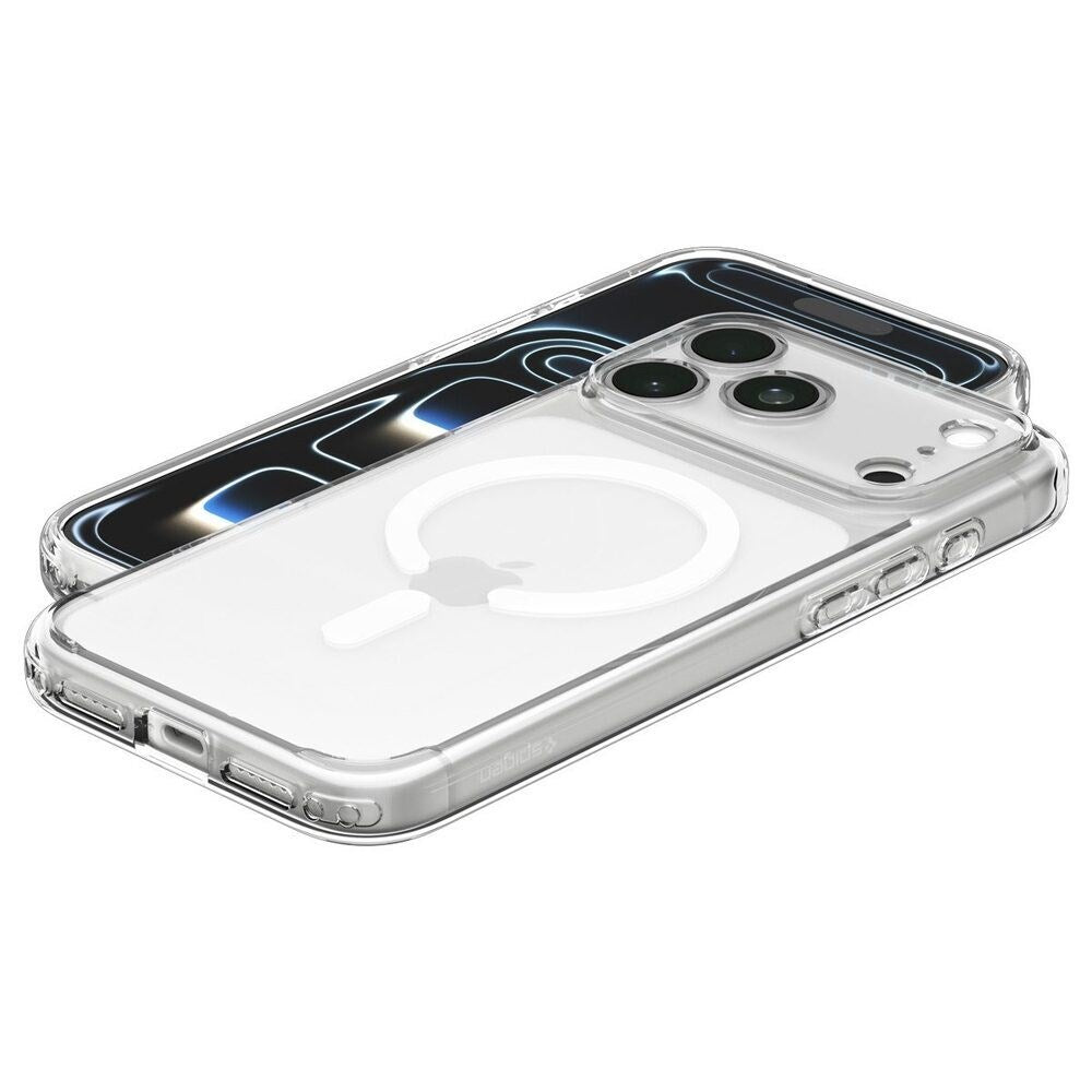iPhone 18 Pro Max / 17 Pro Max Spigen Ultra Hybrid Case - MagSafe Compatible - Transparent / White