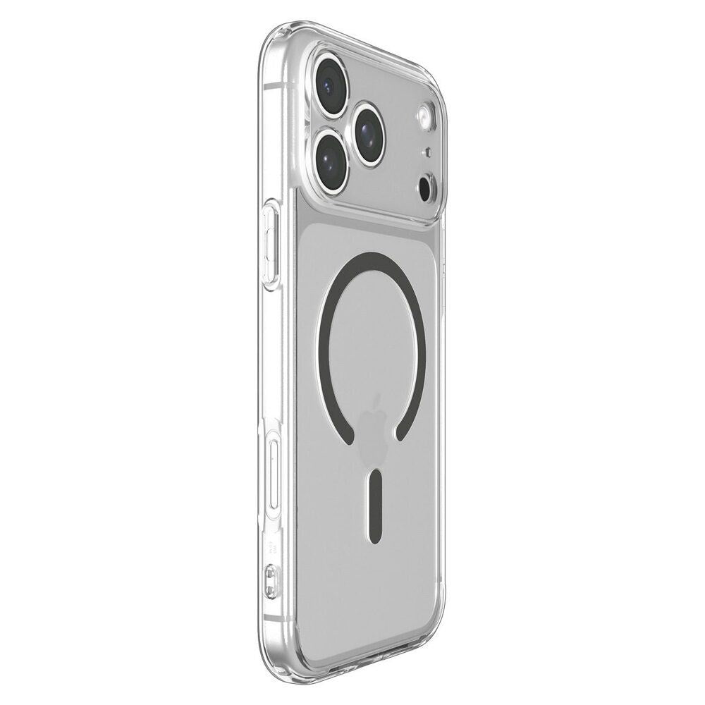 iPhone 18 Pro / 17 Pro Spigen Ultra Hybrid Case - MagSafe Compatible - Transparent / Grey