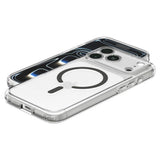 iPhone 18 Pro Max / 17 Pro Max Spigen Ultra Hybrid Case - MagSafe Compatible - Transparent / Grey