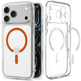 iPhone 18 Pro Max / 17 Pro Max Spigen Ultra Hybrid Case - MagSafe Compatible - Transparent / Orange