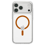 iPhone 18 Pro / 17 Pro Spigen Ultra Hybrid Case - MagSafe Compatible - Transparent / Orange