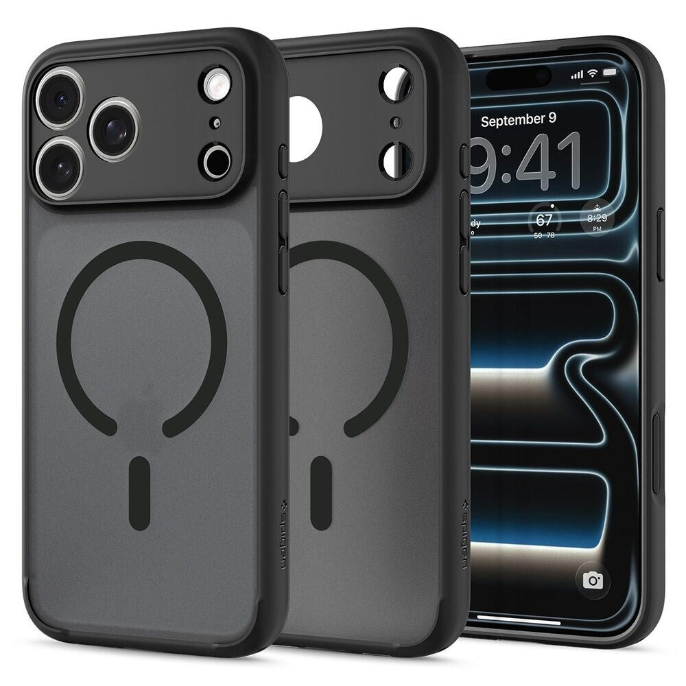 iPhone 18 Pro / 17 Pro Spigen Ultra Hybrid Case - MagSafe Compatible - Matte Black