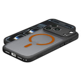 iPhone 18 Pro / 17 Pro Spigen Ultra Hybrid Case - MagSafe Compatible - Matte Black / Orange