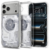 iPhone 18 Pro Max / 17 Pro Max Spigen Ultra Hybrid Case - MagSafe Compatible - Transparent / White