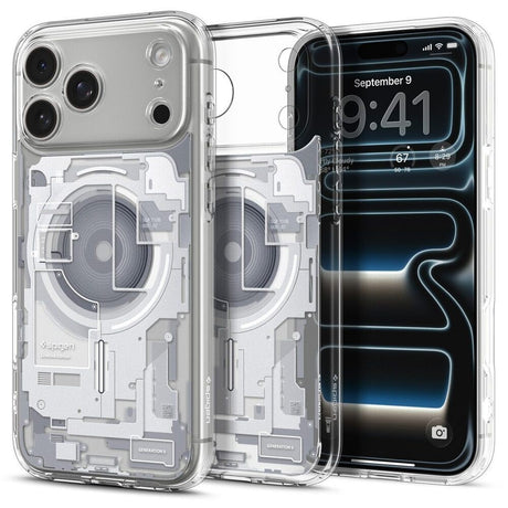 iPhone 18 Pro Max / 17 Pro Max Spigen Ultra Hybrid Case - MagSafe Compatible - Transparent / White