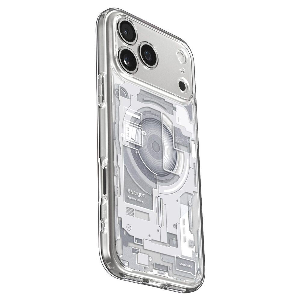 iPhone 18 Pro Max / 17 Pro Max Spigen Ultra Hybrid Case - MagSafe Compatible - Transparent / White