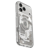 iPhone 18 Pro / 17 Pro Spigen Ultra Hybrid Case - MagSafe Compatible - Transparent / Silver