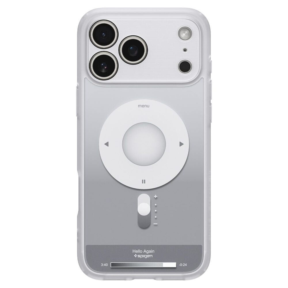iPhone 18 Pro / 17 Pro Spigen Ultra Hybrid Case - MagSafe Compatible - Silver